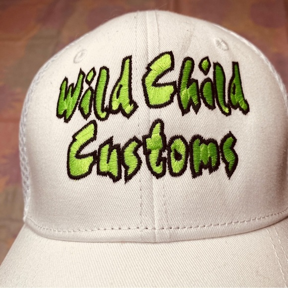 NEW New Era 39THIRTY Wild Child Customs Fitted Flexfit Cap Baseball Hat - Picture 2 of 11